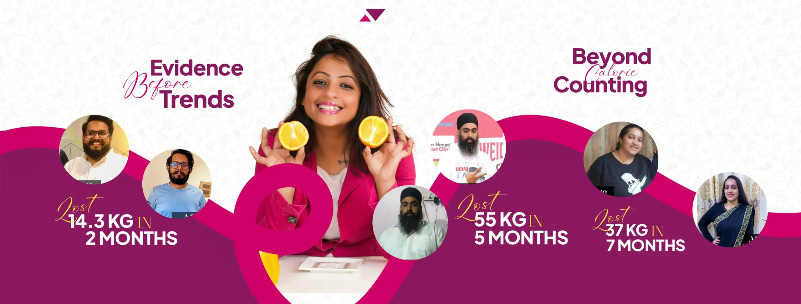 Dietitian Shreya, founder of the leading medical diet clinic in India