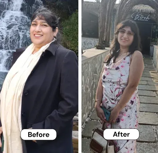 Client weight loss success story